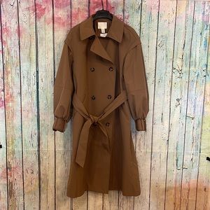 Classic Brown Trench Coat